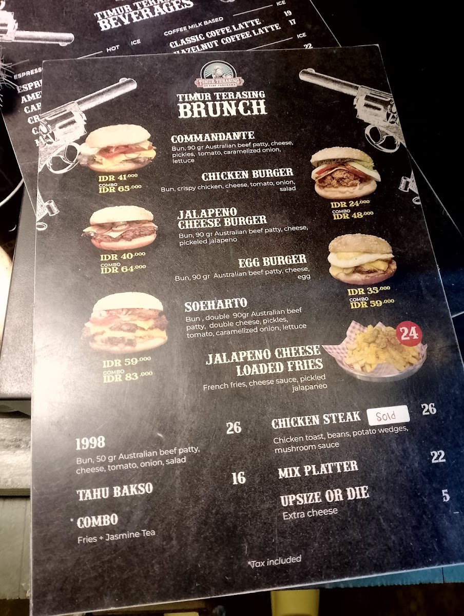 Timur Terasing Tjap Panorama Menu - Image 5
